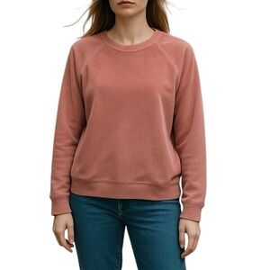 💎 Topshop Terry Cloth Sweatshirt Rose
